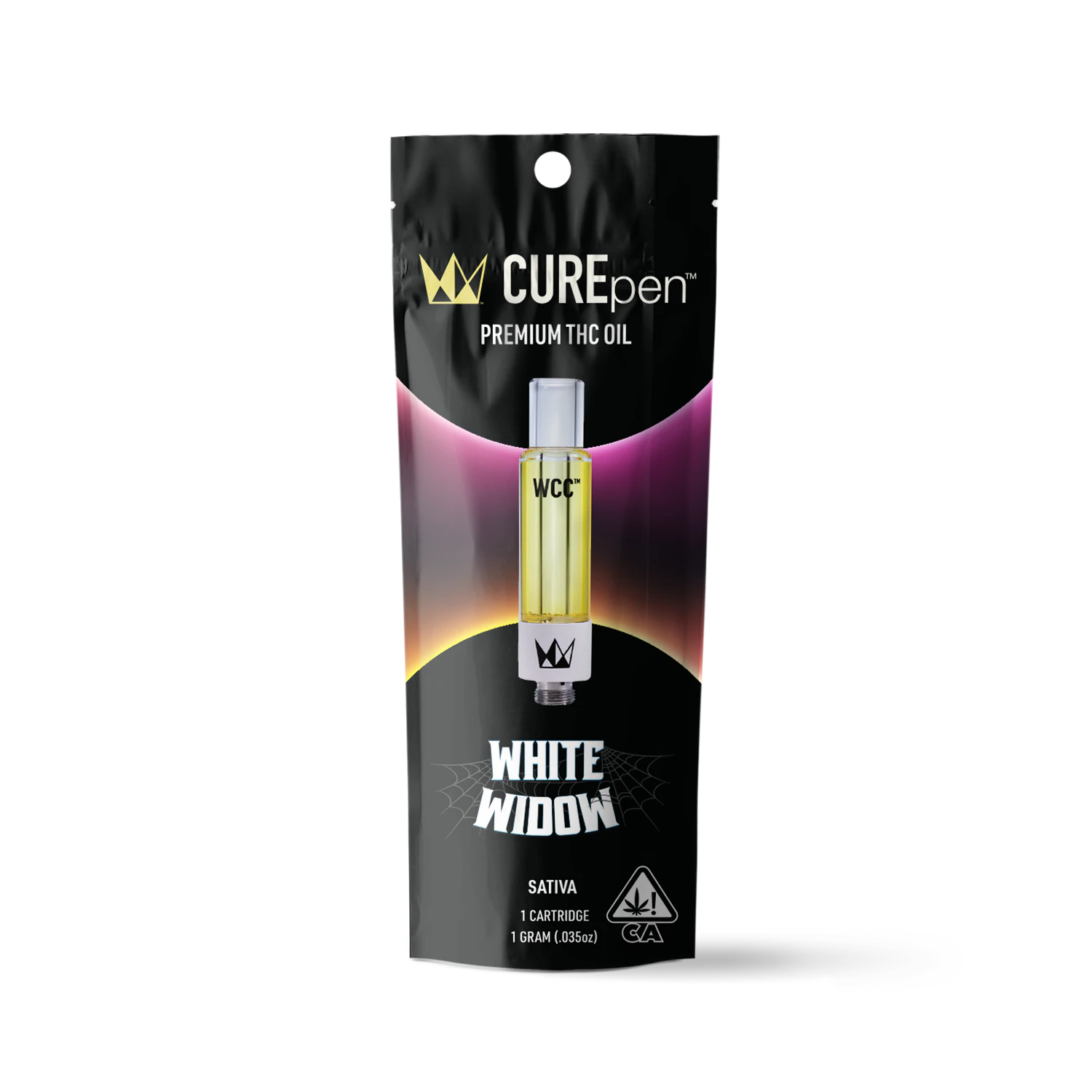 West Coast Cure - WCC | Vape Cartridge | CUREpen | White Widow | 1g Main Image