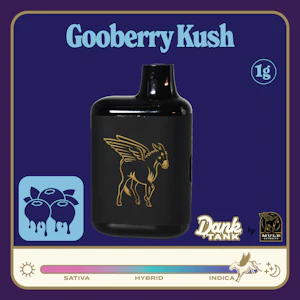 MULE EXTRACTS - Gooberry Kush, Live Resin, Disposable, 1g