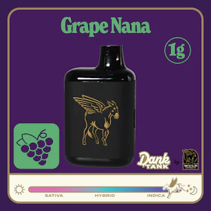 Mule Extracts - Grape Nana, Live Resin, Disposable, 1g