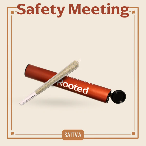 Rooted - ROOTED - SAFETY MEETING 1 GRAM PRE-ROLL Main Image