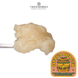 Treeworks - Citrus Burger - 1g Live Rosin - Treeworks
