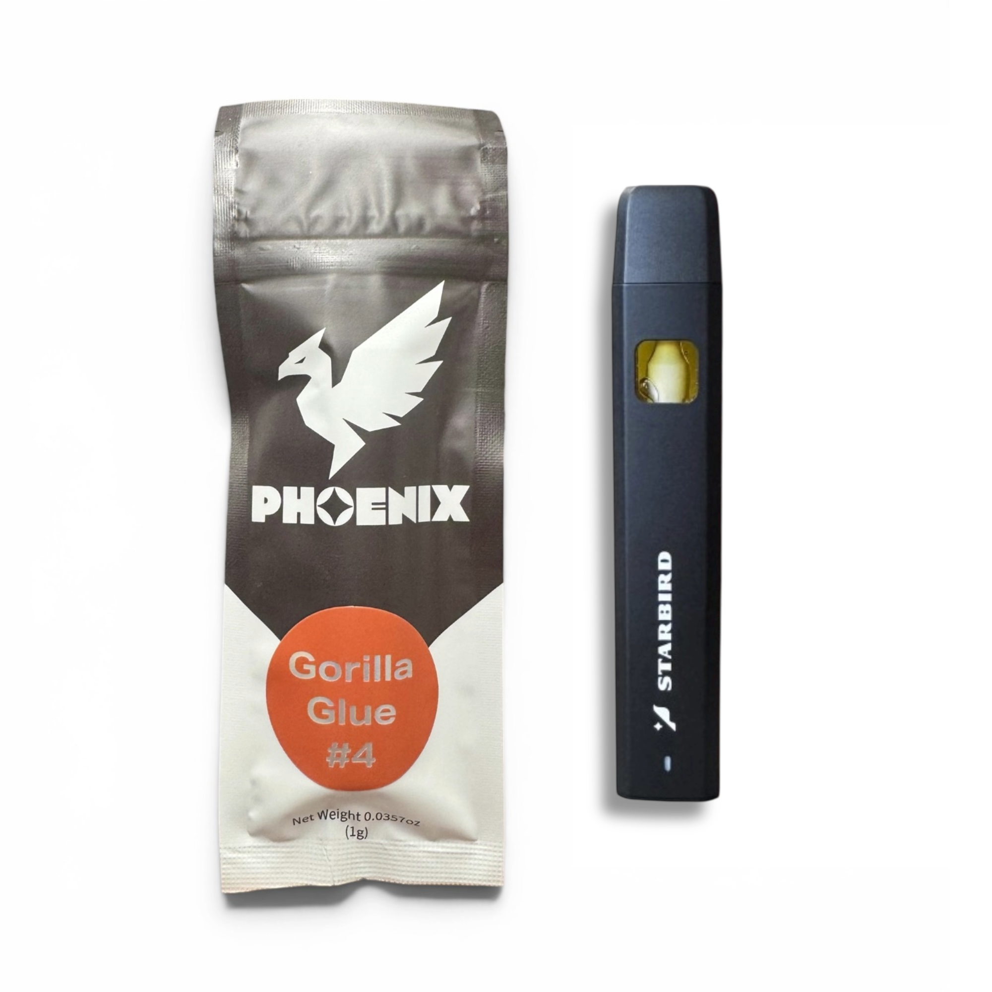 Gorilla Glue #4 - 1g Disposable - Starbird - Shop Now