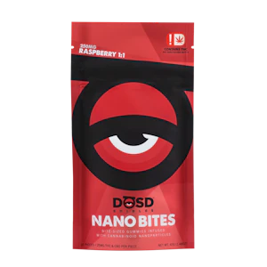 Dosd - 1:1 (I) Red Raspberry (250mg) Nanobites