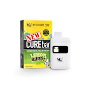 Lemon Burst (S) 88.3% THC | 1g CUREbar Disposable