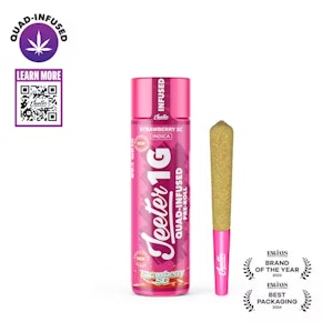 Jeeter - 1G Strawberry Shortcake ROSIN Infused Pre-Roll