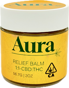 Aura - 1:1 THC/CBD 500mg 2oz Relief Balm - Aura