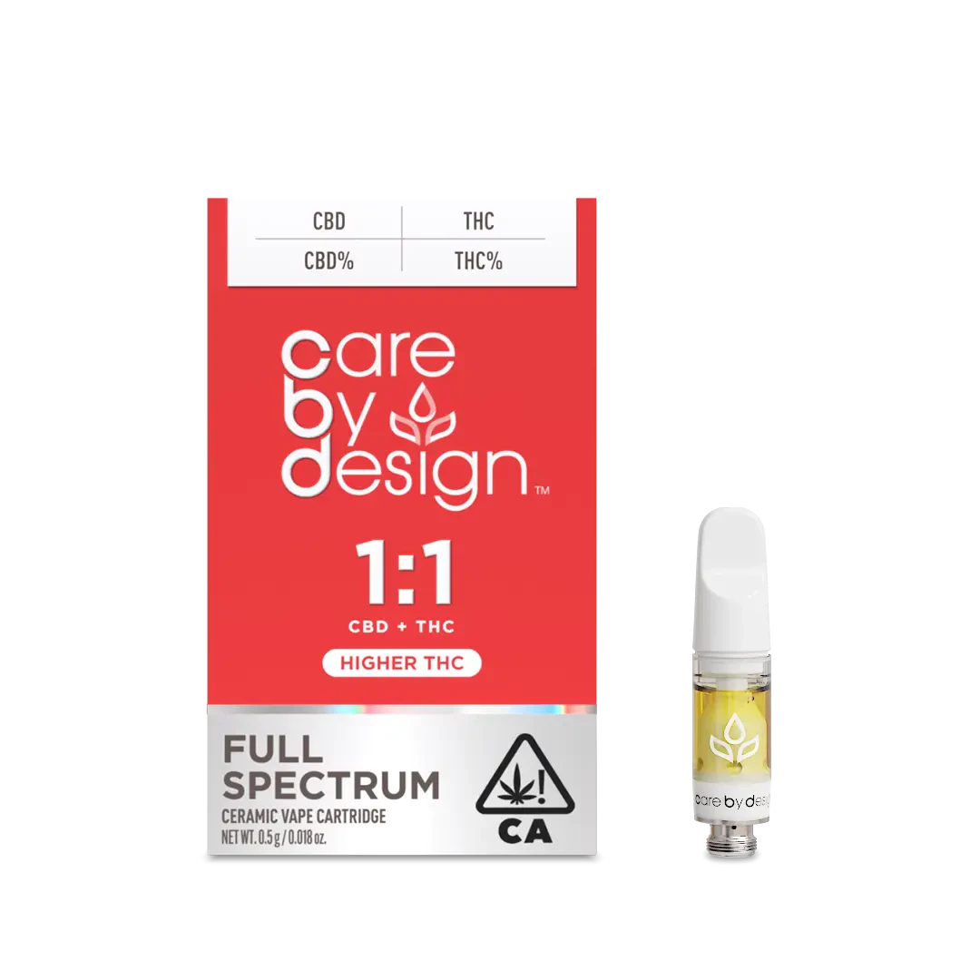 Care By Design - [Care By Design]  Cartridge - 1g - 1:1 (CBD:THC) Main Image