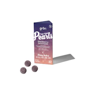 Blackberry Lemonade "Pearls" Gummies | 10pc 300mg 1:1:1 (THC:CBD:CBN)