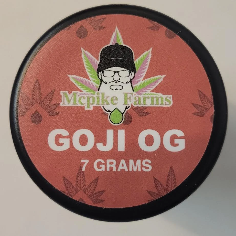 McPike Farms - Mcpike Farms - Goji OG - 19.53% THC - 7g - Dry Flower Main Image