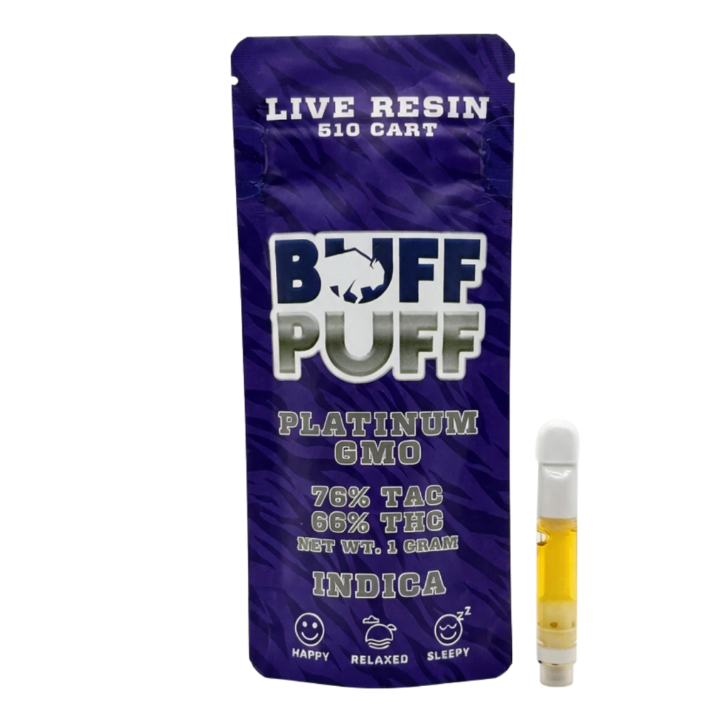 Buff Puff - Buff Puff - Platinum GMO - 510 Resin Cart - 1g Main Image