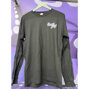 Canna Plug - Canna Plug Bella Black Long Sleeve T-Shirt (MEDIUM)