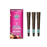 PRESIDENTIAL X THC DESIGN: PINK COOKIES MOON ROCK MINI BLUNTS 2.1G 3PK