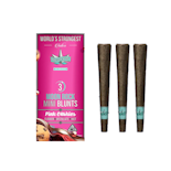 2.1g Pink Cookies Infused Mini Blunt Pack (.7g - 3 Pack) - Presidential