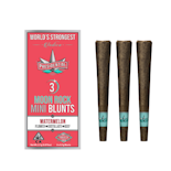 2.1g Strawberry Moonrock Infused Mini Blunt Pack (.7g - 3 pack) - Presidential