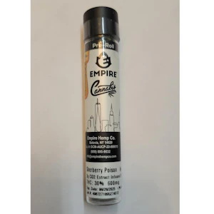 EMPIRE CANNABIS CO. - Empire - Sherberry Poison - CO2 Extract Infused - 2g - 30% THC - Pre-roll