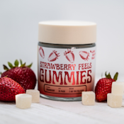 Highly Rooted | Strawberry Feels Gummies | 2MG/50PK | 100MG THC
