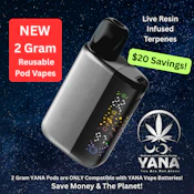 Pen 2g - Live Resin - Solar Flare - Sativa - Reusable Vape