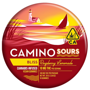 CAMINO - Camino - Sours - Bliss - Raspberry Lemonade - Gummies - 10pk - 100mg