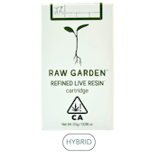 Raw Garden - Live Resin - Og Kush - Vape Cart - 0.5g