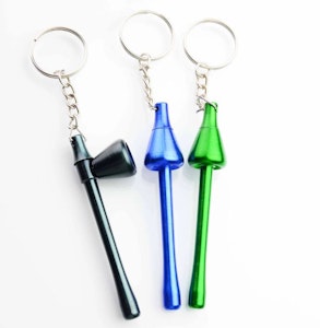 LA Wholesale Kings - 2.5" Keychain Metal Hand Pipe