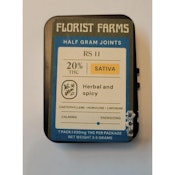 Florist Farms - RS 11 - 1/2 Gram Joints - 7pk - 20% THC - Pre-Rolls