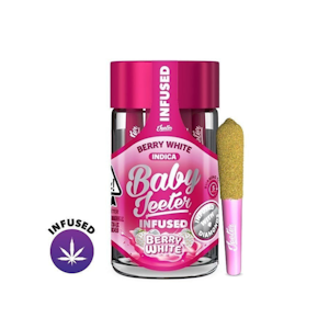 JEETER - 2.5g Berry White Liquid Diamonds Infused Pre-Roll Pack (.5g - 5 pack) - Baby Jeeter