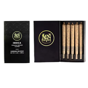 Maven - 2.5g Black Diamond X (Indoor) Pre-Roll Pack (.5g - 5 pack) - Maven
