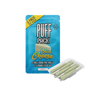 Puff - 2.5g Blue Cheese Pre-Roll Pack (.5g - 5 Pack) - PUFF