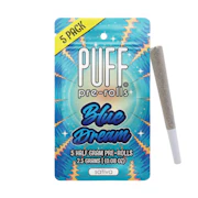 2.5g Blue Dream Pre-Roll Pack (.5g - 5 Pack) - PUFF