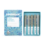 2.5g Blueberry Bomb Pre-Roll Pack (.5g - 5 pack) - Loudpack