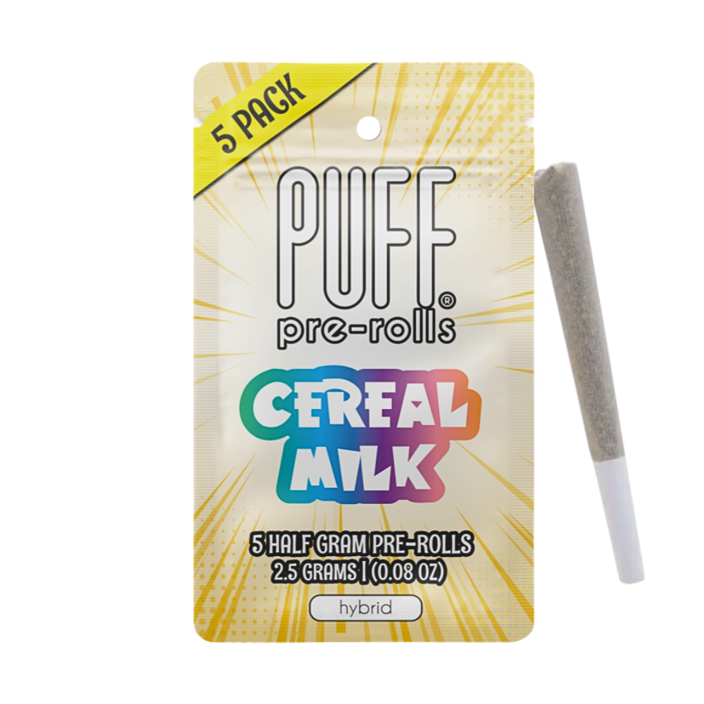 2.5g Cereal Milk Pre-Roll Pack (.5g - 5 Pack) - PUFF picture
