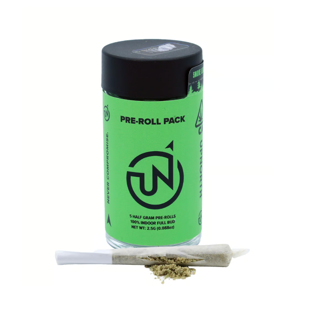 2.5g Durban Poison (Indoor) Pre-Roll Pack (.5g - 5 pack) - UpNorth picture