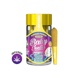 2.5g Durban Poison Liquid Diamonds Infused Pre-Roll Pack (.5g - 5 pack) - Baby Jeeter