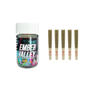 EMBER VALLEY - 2.5g Gelato Pie Infused Pre-Roll Pack (.5g - 5 pack) - Ember Valley