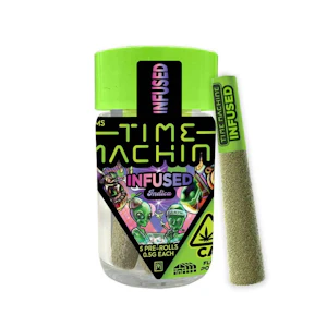 TIME MACHINE - 2.5g Granddaddy Purp Infused Pre-Roll Pack (.5g - 5 Pack) - Time Machine