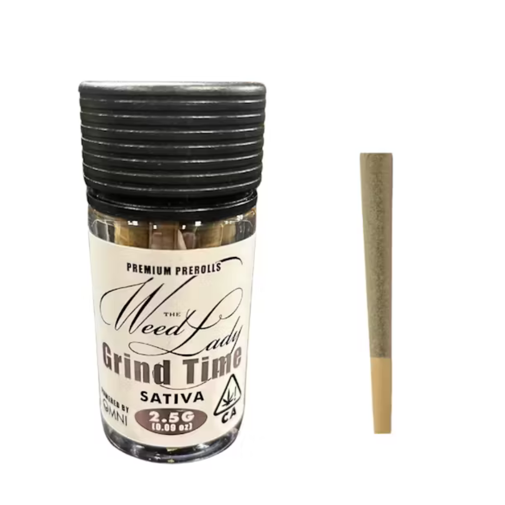 2.5g Grind Time Pre-Roll Pack (.5g - 5 Pack) - The Weed Lady picture