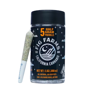 FIG FARMS - 2.5g Holy Cow! (Indoor) Pre-Roll Pack (.5g - 5 pack) - Fig Farms