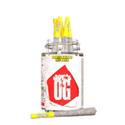 2.5g Joe's OG Bubble Hash Infused Pre-Roll Pack (.5g - 5 pack) - High 90's