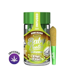 2.5g Kiwi Kush Liquid Diamonds Infused Pre-Roll Pack (.5g - 5 pack) - Baby Jeeter