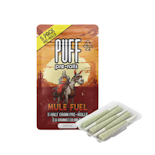 2.5g Mule Fuel Pre-Roll Pack (.5g - 5 Pack) - Puff