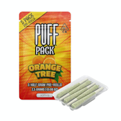 PUFF - Pack 5 ct. Pre Roll - 2.5g - Sativa - Orange Tree