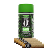 2.5g Pineapple Express Infused 40's Mini Blunts (.5g - 5 pack) - STIIIZY