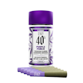 2.5g Purple Punch Infused 40's Pre-Roll Pack (.5g - 5 pack) - STIIIZY