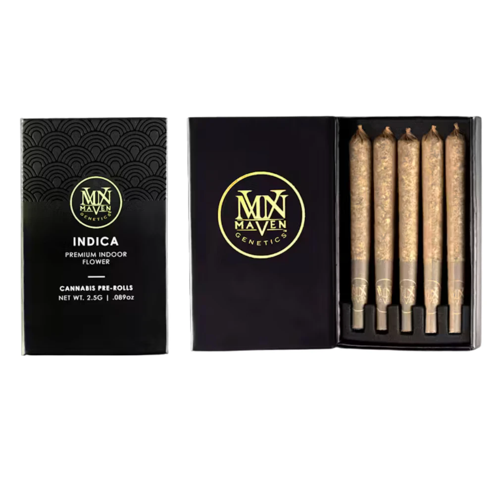 Marijuana Maven - 2.5g RS-X (Indoor) Pre-Roll Pack (.5g - 5 pack) - Maven Main Image