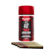 2.5g Strawberry Cough Infused 40's Mini Blunts (.5g - 5 pack) - STIIIZY