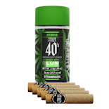 2.5g Strawnana Infused 40's Mini Blunts (.5g - 5 pack) - STIIIZY