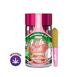 2.5g Watermelon ZKZ Liquid Diamonds Infused Pre-Roll Pack (.5g - 5 Pack) - Baby Jeeter