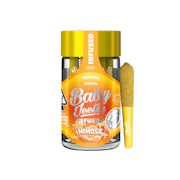 2.5g Mimosa Liquid Diamonds Infused Pre-Roll Pack (.5g - 5 Pack) - Baby Jeeter
