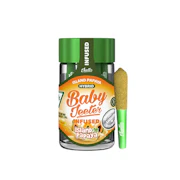 2.5g Island Papaya Liquid Diamonds Infused Pre-Roll Pack (.5g - 5 Pack) - Baby Jeeter