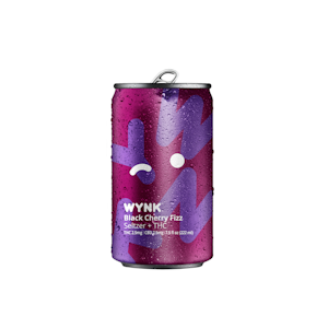 Wynk - Wynk - Black Cherry Fizz - Seltzer + THC + CBD -12 fl oz - Drink